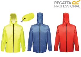 Regatta Mens Pro Packaway Waterproof Jacket with Bag