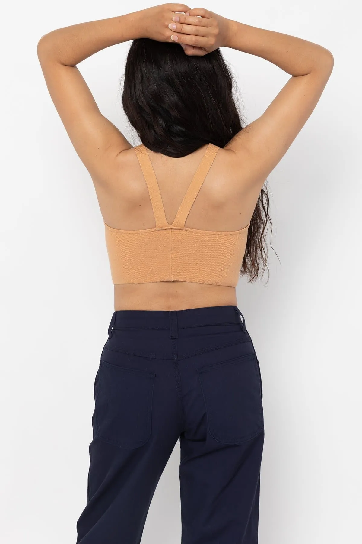 RFK53 - V Strap Knit Top