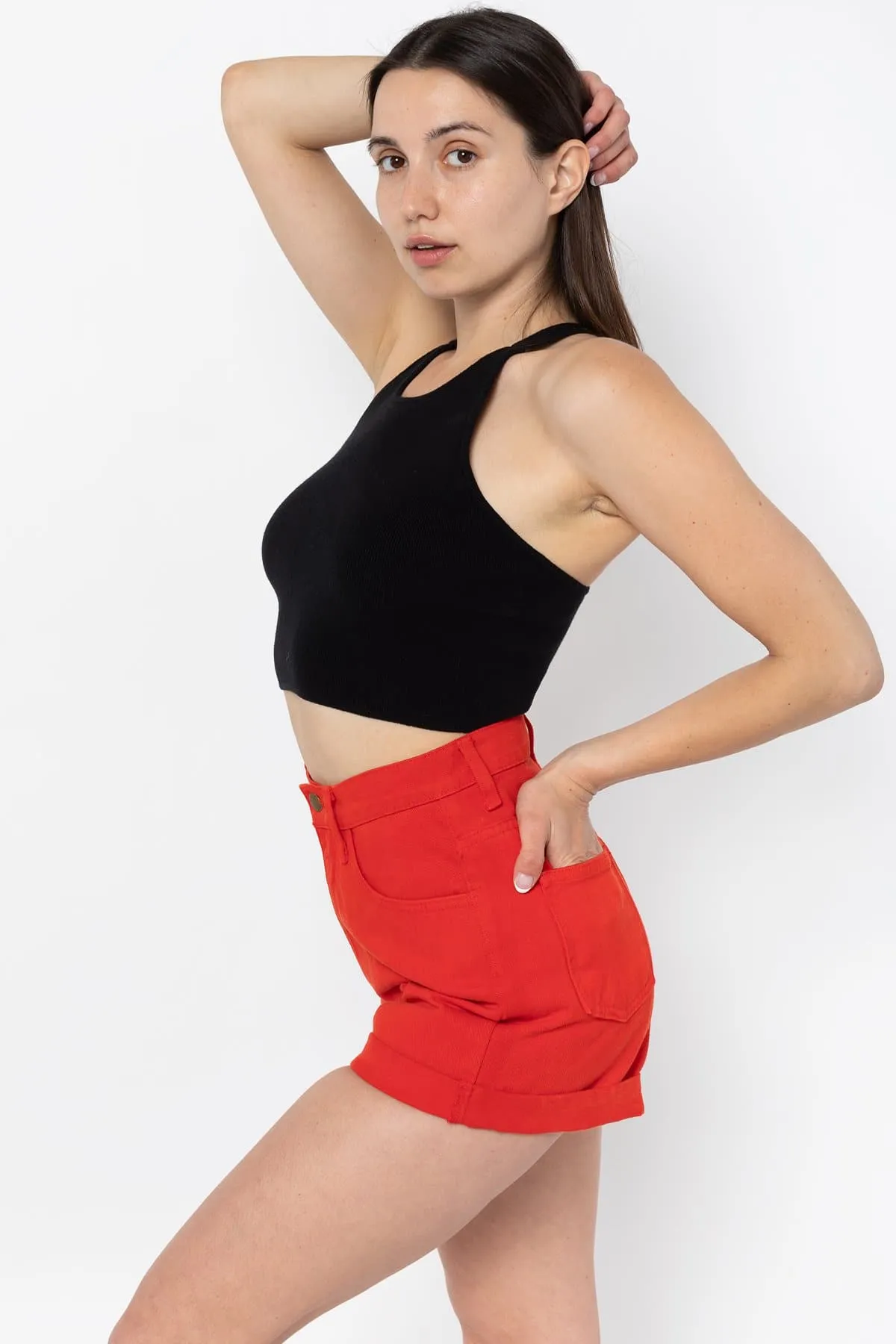 RFK53 - V Strap Knit Top