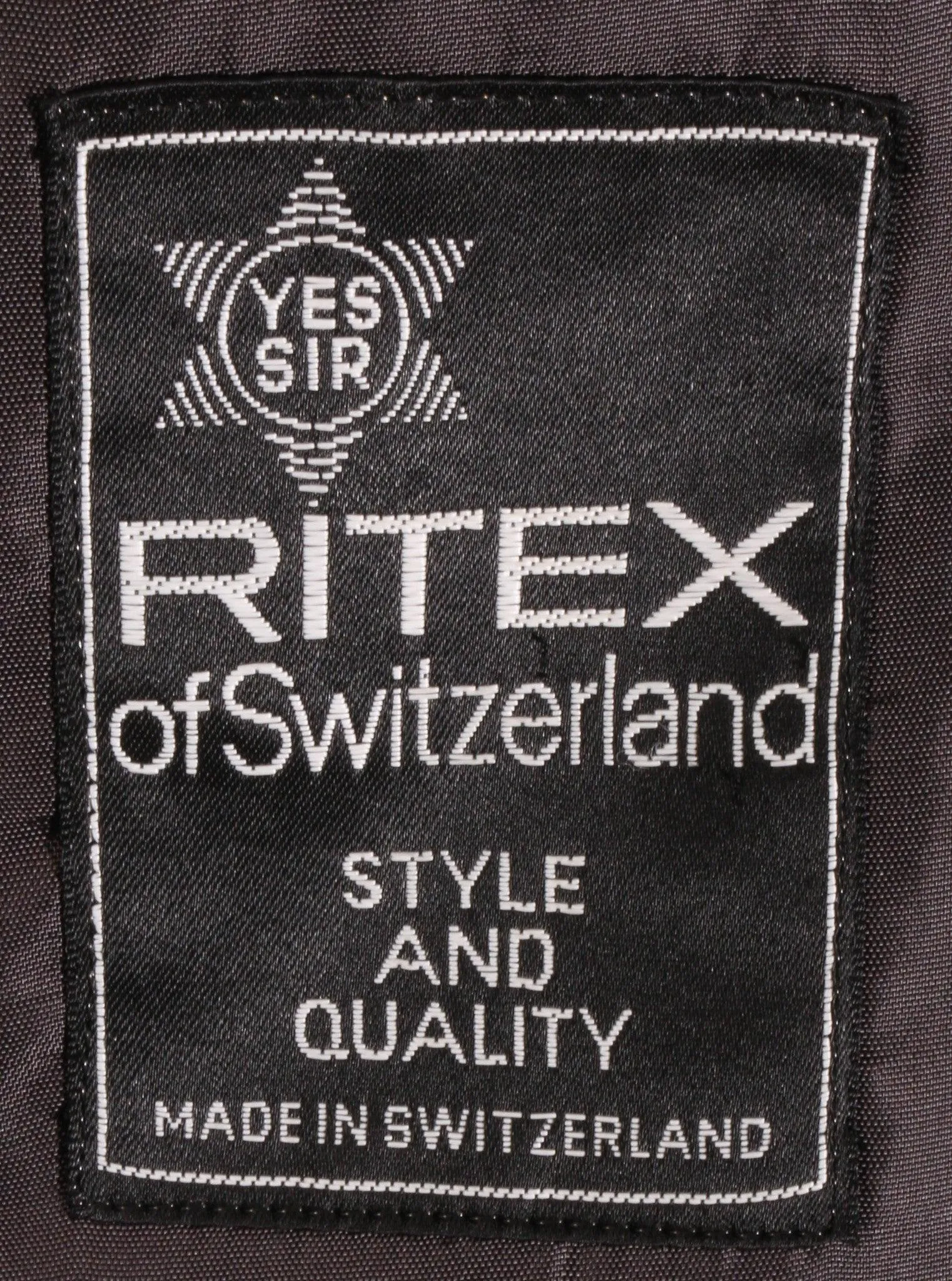 Ritex of Switzerland brown velvet jacket