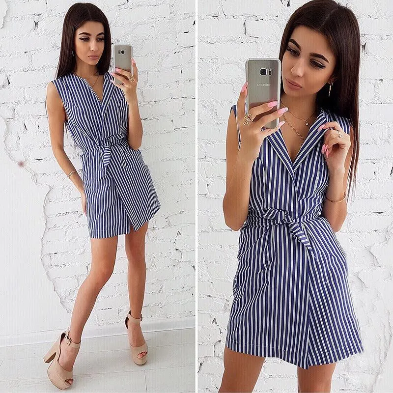 SARAH STRIPE DRESS