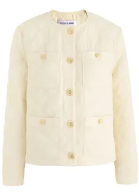 Shalia Quilted Jacket Ivory