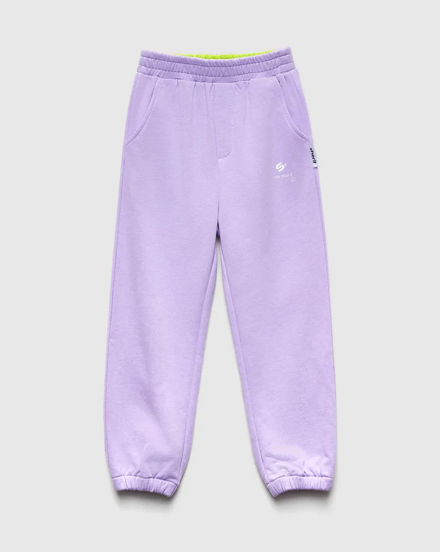 Sherif Purple Rain Track Pants Lavender