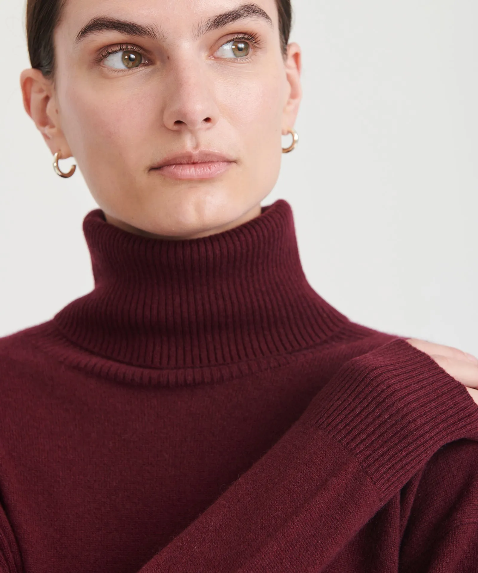 Signature Cashmere Turtleneck Dress