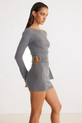 SNDYS Penelope Mini Dress Grey