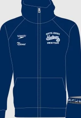 South Jersey Mariners _SPEEDO Male  Hooded Warm Up Jacket