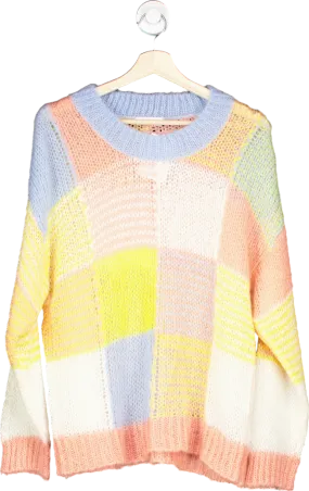 Stine Goya Multicolour Gingham Knitwear Sana Jumper M