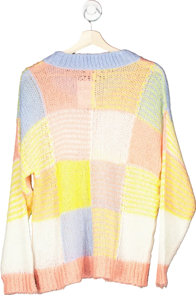 Stine Goya Multicolour Gingham Knitwear Sana Jumper M