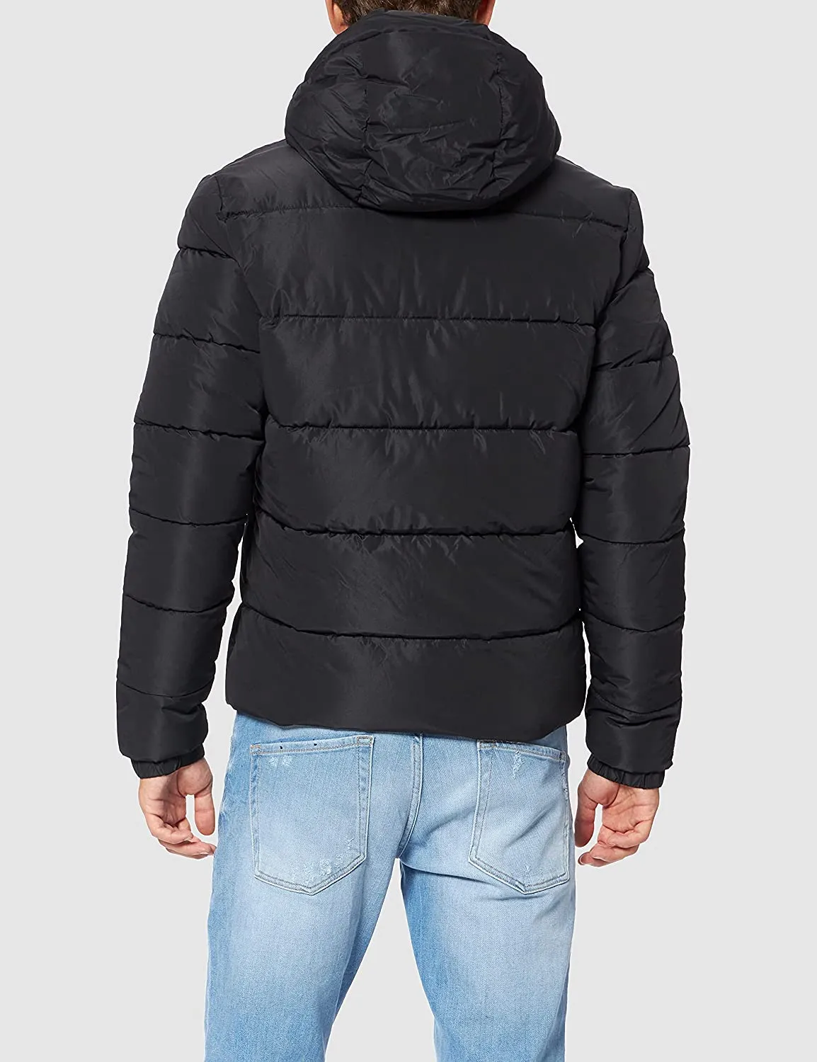 Superdry Men's Hooded Sports Puffer Jacket