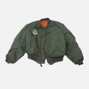 Vintage Military Bomber Flight Jacket