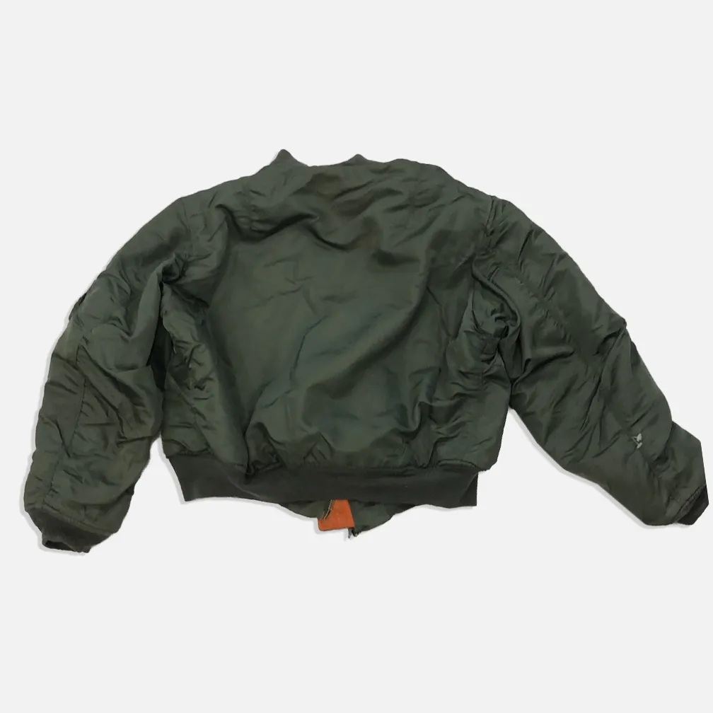 Vintage Military Bomber Flight Jacket