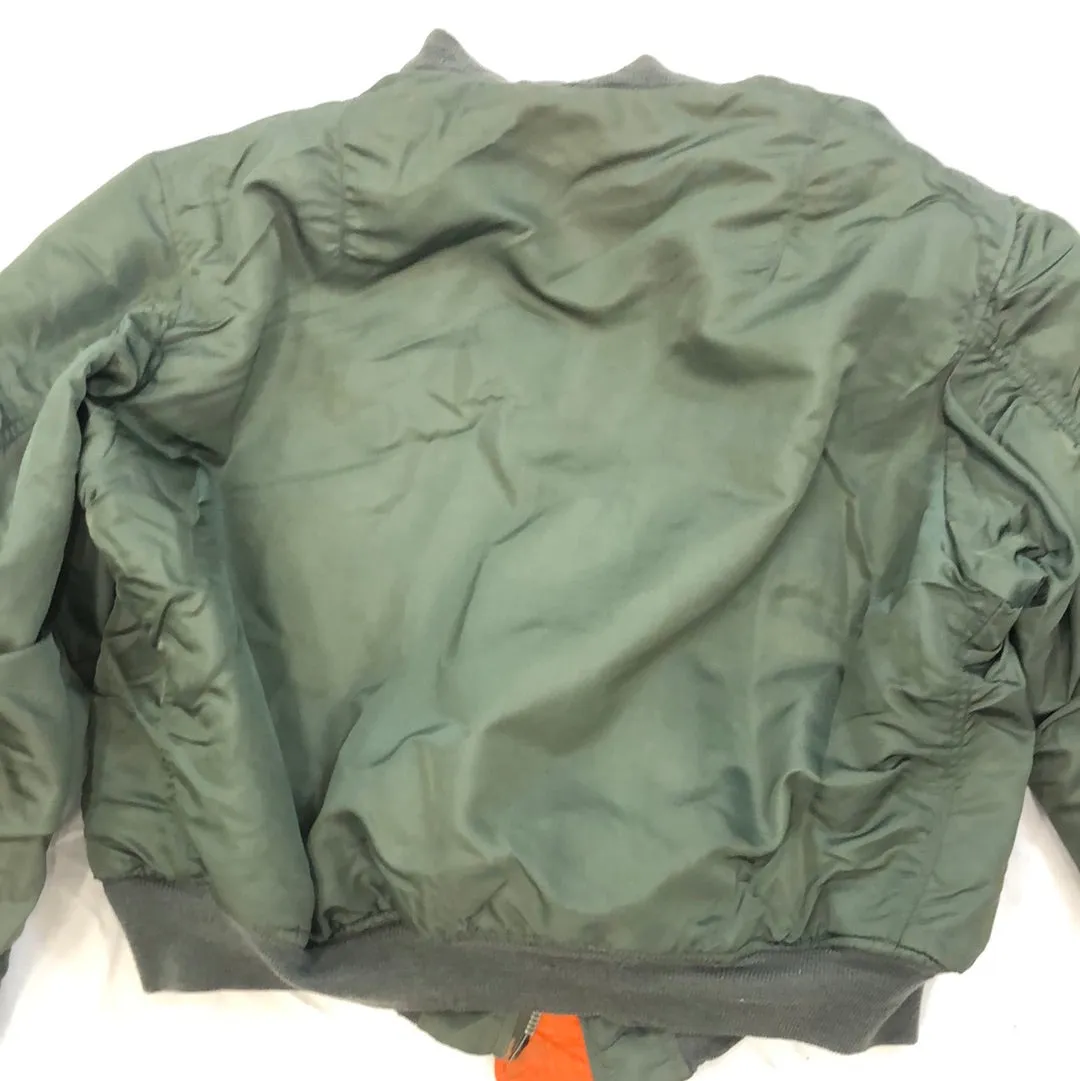 Vintage Military Bomber Flight Jacket