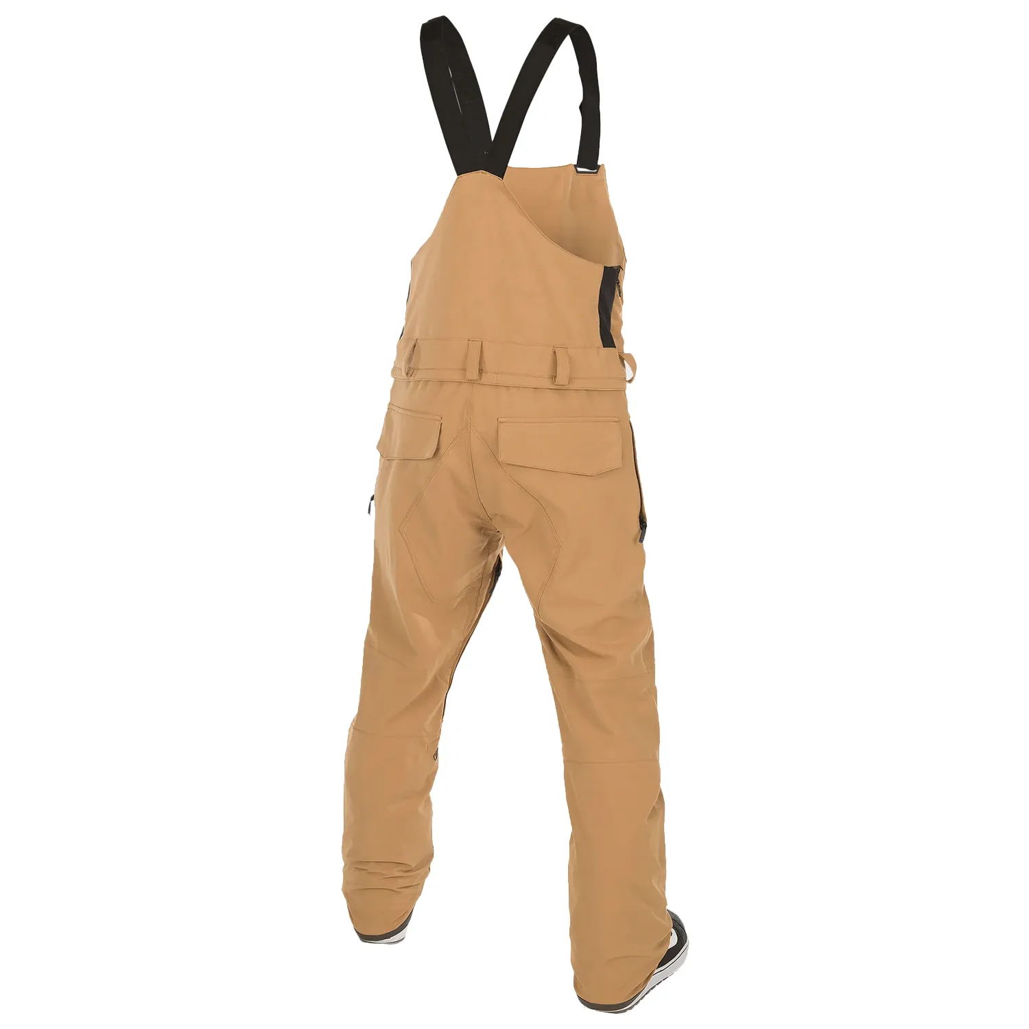 Volcom Men's Roan Overall Bib Pant Caramel