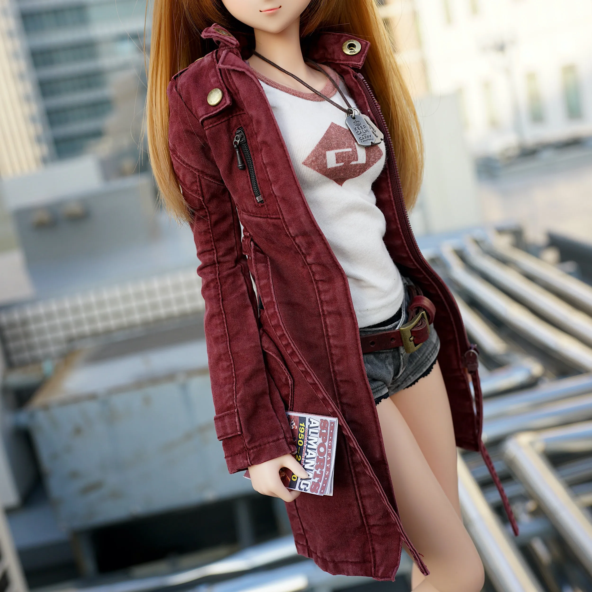 Wasteland Jacket (Wine Red)