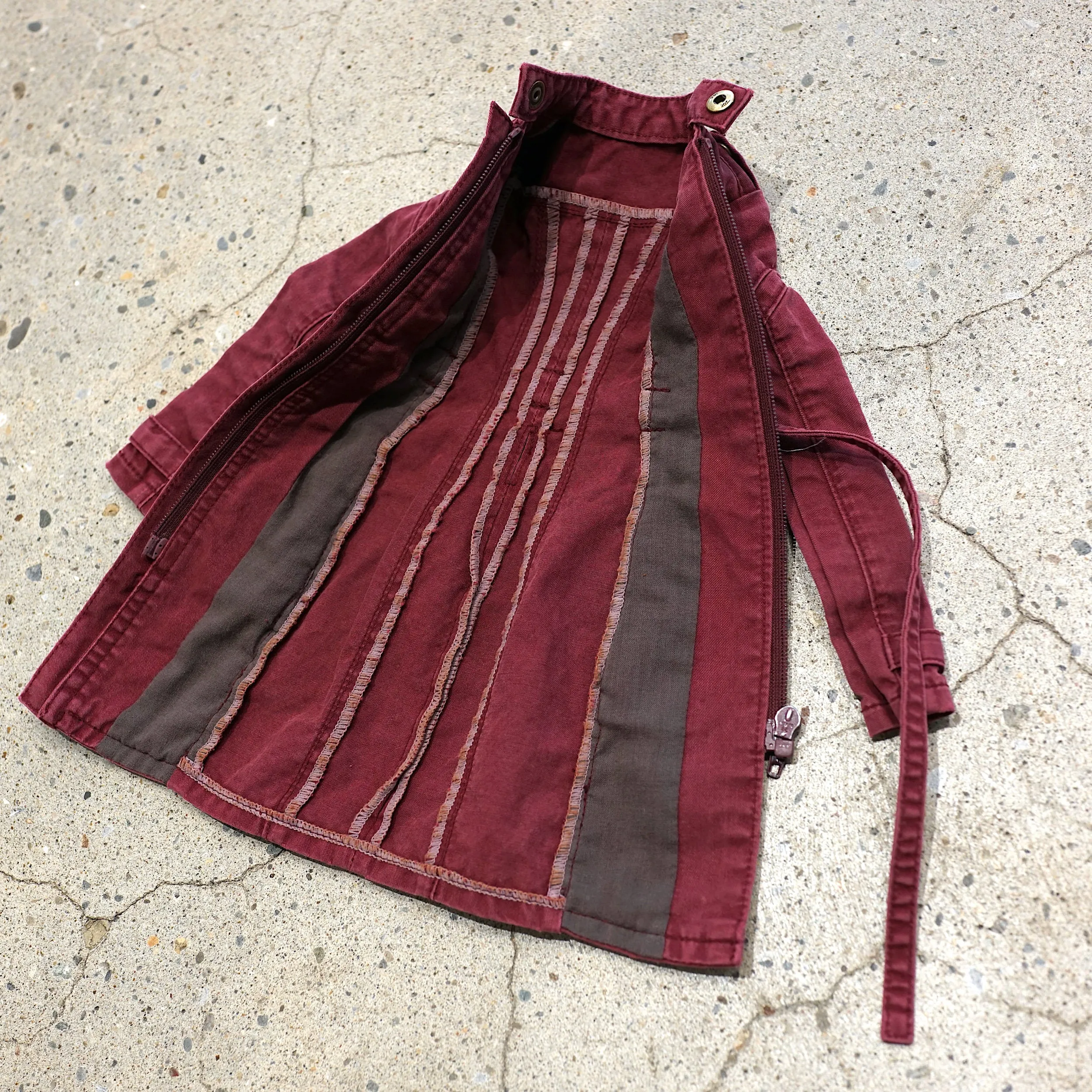 Wasteland Jacket (Wine Red)