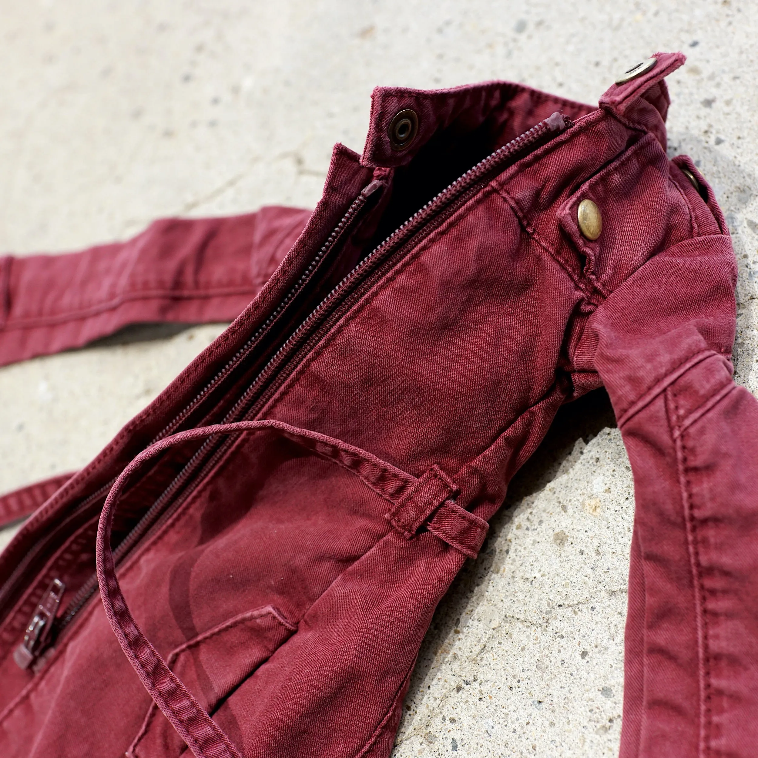 Wasteland Jacket (Wine Red)