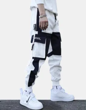 White techwear pants