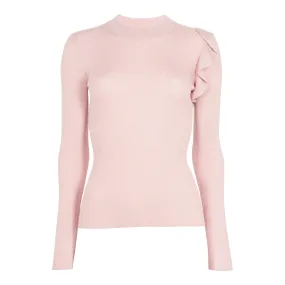 Women Dixiiy-Shoulder Detail Jumper - Pl-Pink